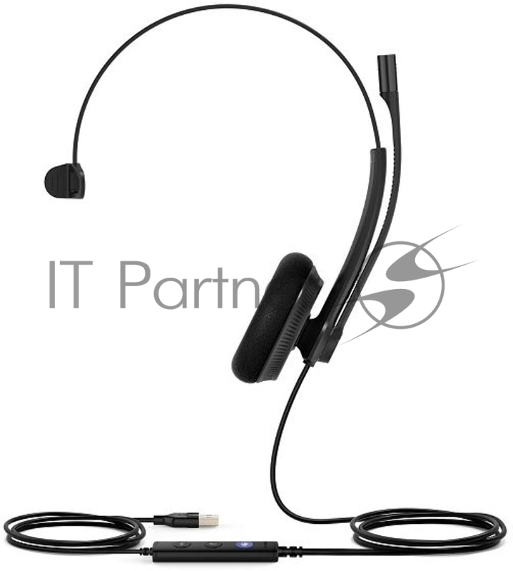Гарнитура проводная Yealink UH34 Lite Mono Teams