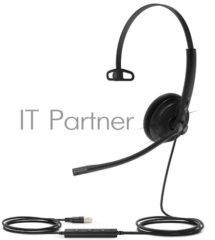 Гарнитура проводная Yealink UH34 Lite Mono UC
