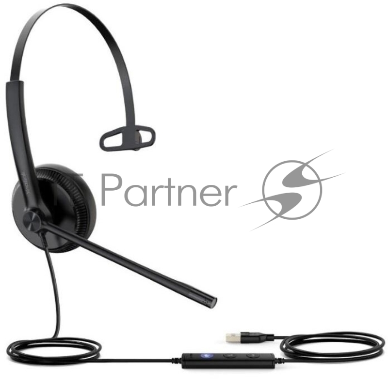 Гарнитура проводная Yealink UH34 Mono UC