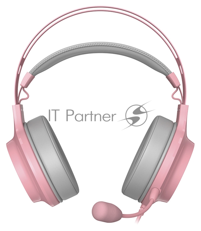 Наушники с микрофоном Edifier G4 TE розовый