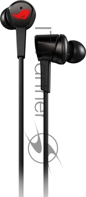 Игровые наушники чёрные ASUS ROG Cetra II Core (вкладыши, 3.5 мм jack, ПУ, чехол, 90YH02V0-B2UA00)