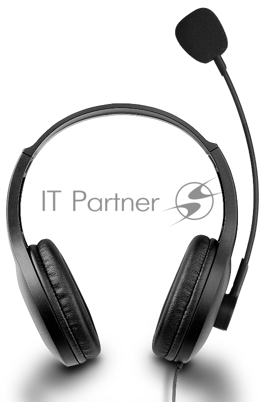 Наушники с микрофоном Edifier K810 черный 2.8м накладные USB оголовье (USB K810)