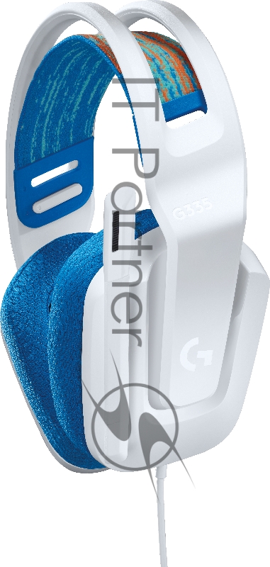 Гарнитура Logitech Headset G335 Wired White Gaming -3.5 мм