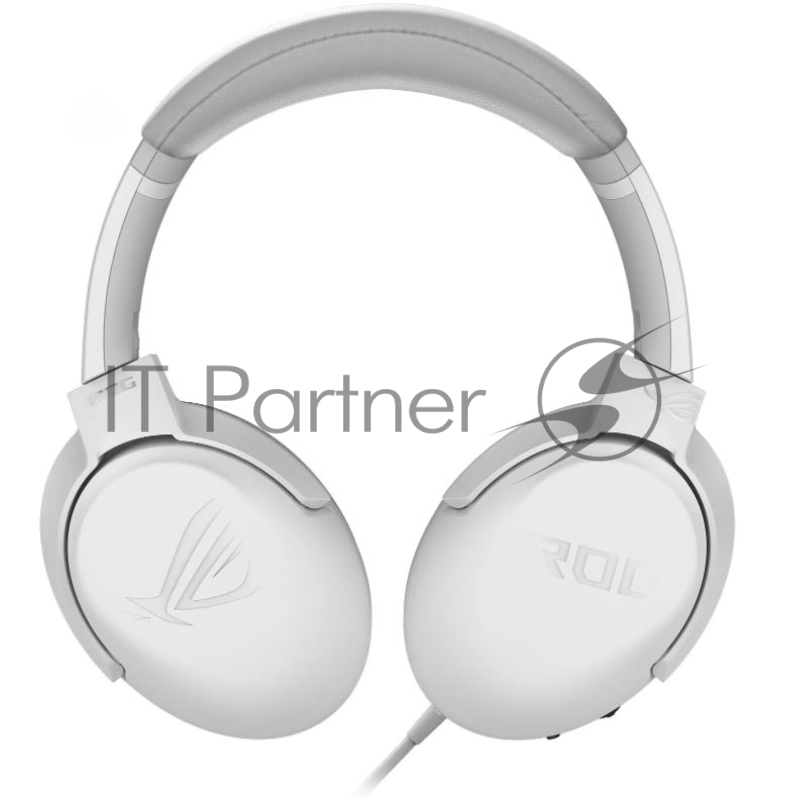 Игровые наушники белые ASUS Strix Go Core ML (jack 3.5 мм, 40 мм ASUS Essence, 32 Ом, 20 ~ 40000 Гц, микрофон, 90YH0381-B1UA00)