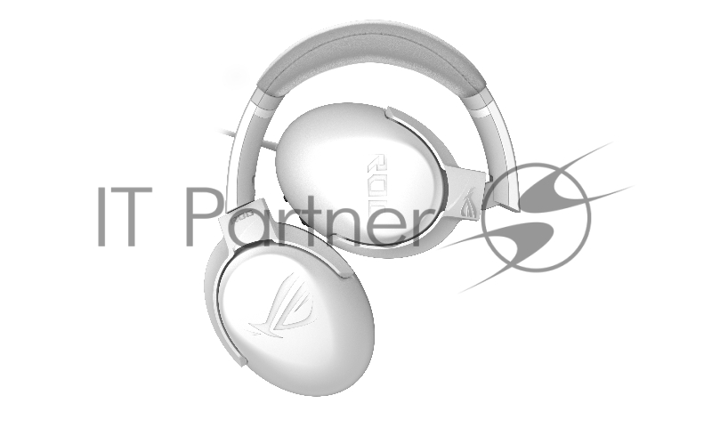 Игровые наушники белые ASUS Strix Go Core ML (jack 3.5 мм, 40 мм ASUS Essence, 32 Ом, 20 ~ 40000 Гц, микрофон, 90YH0381-B1UA00)