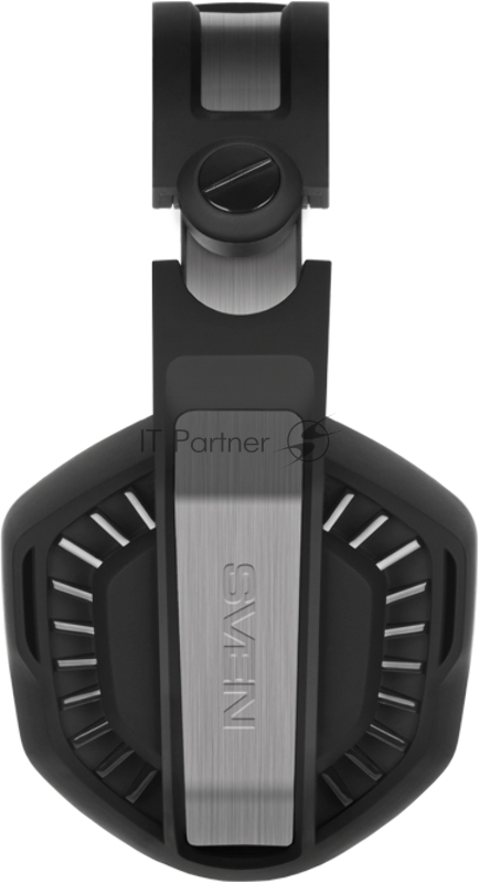 Игровые стереонаушники SVEN AP-U990MV с микрофоном черный-красный (внешняя звуковая карта USB 7.1)