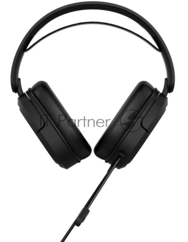 Игровые наушники чёрные ASUS TUF Gaming H1 (7.1 виртуально, 40мм, неодимовые магниты, 60 Ом, 20~20000 Гц, микрофон, 3.5 мм jack, PCs, PlayStation® 5, Nintendo Switch™ and XBOX™, 90YH03A1-B1UA00)