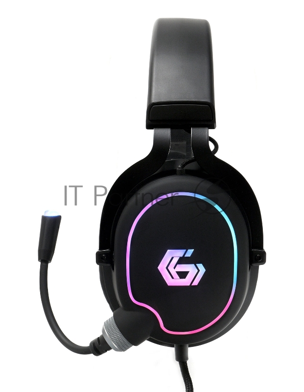 Гарнитура игровая Gembird MHS-GX20, мембр. 50 мм, подсветка, рег. гром., рег.оголовье, каб. 2,1 м