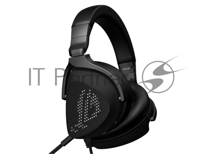 Игровые наушники ASUS ROG Delta S ANIMATE черные (AniMe Matrix™ display, 7.1, USB Type-C + A, 50 мм, ESS 9281 Pro, микрофон, 90YH037M-B2UA00)