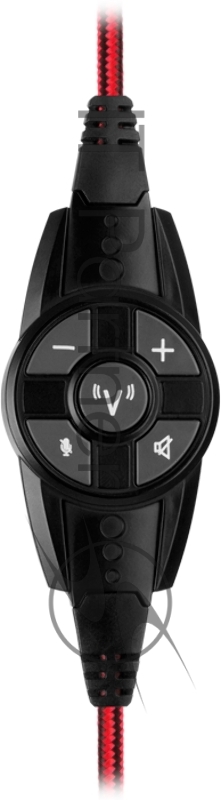 Игровые наушники с микрофоном AP-U996MV, черный (USB, LED, 7.1, вибро)