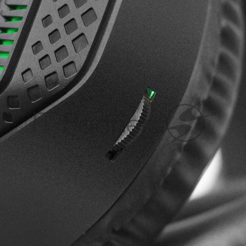 Игровая гарнитура ExeGate EX289747RUS Cosmos HS-704GL (объемный звук 7.1, длина кабеля 2.5м, RGB подсветка, USB интерфейс)