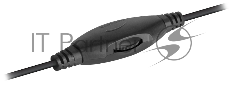 Компьютерная гарнитура Tune 130 черный+красный, кабель 2.1 м DEFENDER