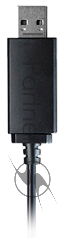 Наушники с микрофоном A4Tech HU-11 черный 2м накладные USB оголовье