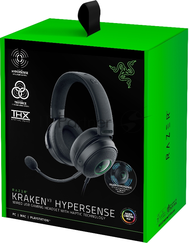 Игровые наушники Kraken V3 Hypersense