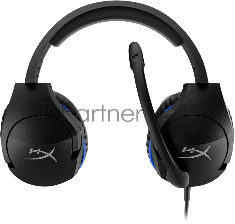 Наушники с микрофоном HyperX Cloud Stinger PS4 черный/синий 1.3м мониторные оголовье (4P5K0AM#ABB)