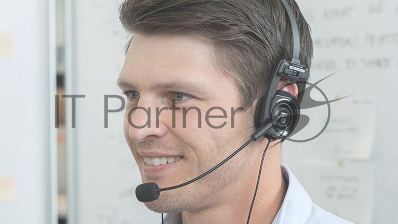 Наушники с микрофоном Koss Porta Pro Communication Headset черный матовый 1.2м накладные оголовье (80001740)