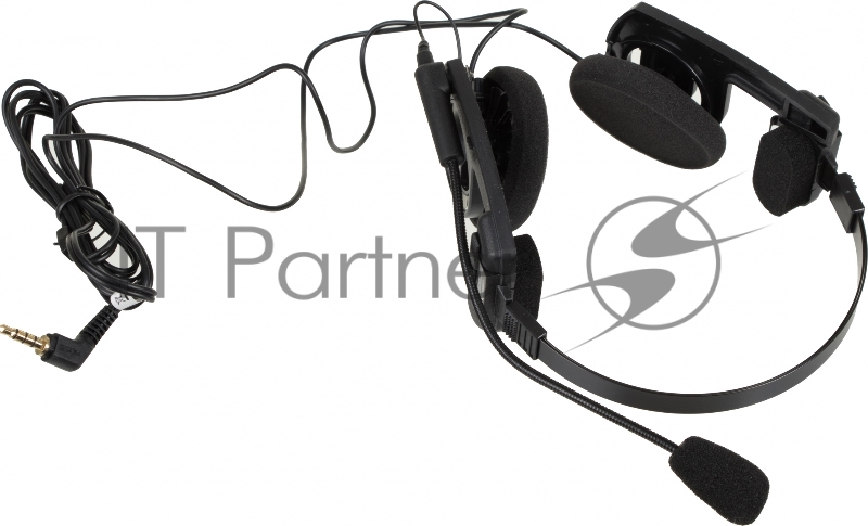 Наушники с микрофоном Koss Porta Pro Communication Headset черный матовый 1.2м накладные оголовье (80001740)