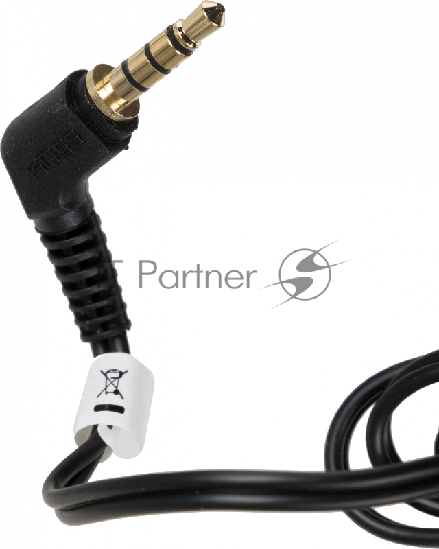 Наушники с микрофоном Koss Porta Pro Communication Headset черный матовый 1.2м накладные оголовье (80001740)