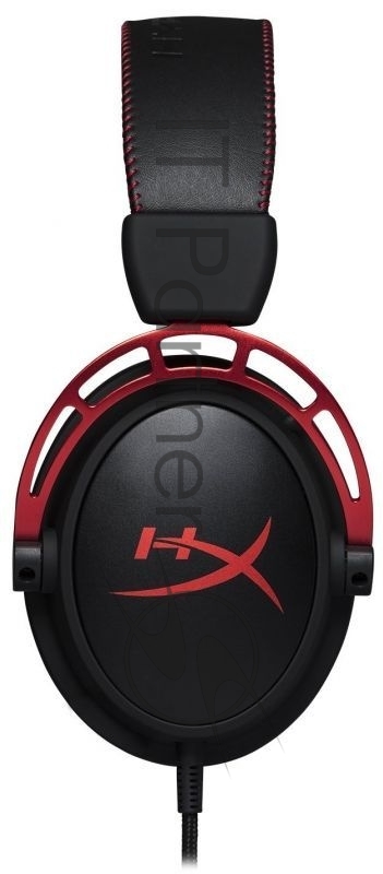 Наушники с микрофоном HyperX Cloud Alpha черный/красный 1.3м мониторные оголовье (4P5L1AX#ARL)