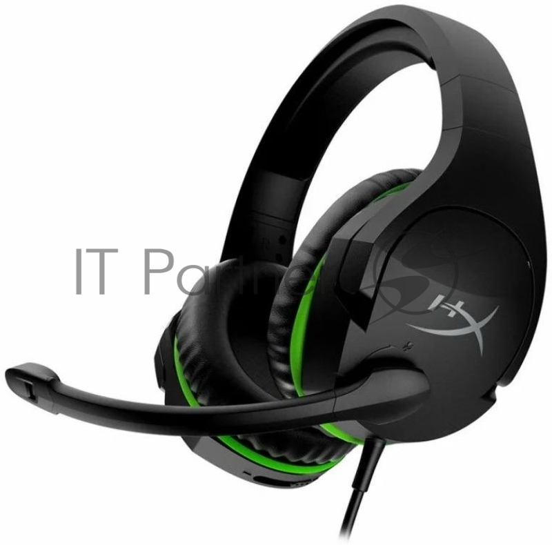 Проводная гарнитура HyperX Cloud Stinger черный/зеленый для: Xbox Series/One (4P5K1AA)