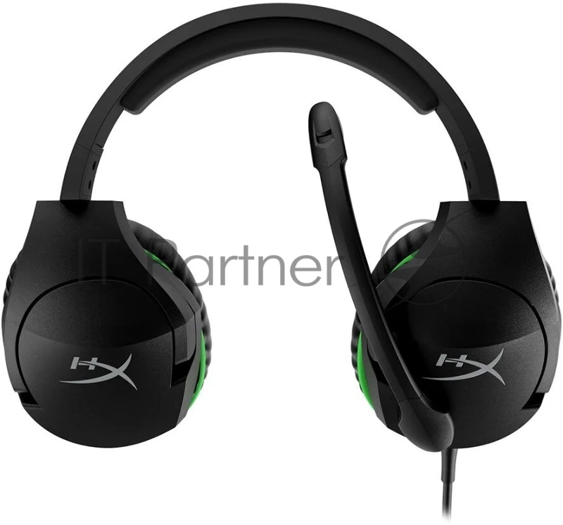 Проводная гарнитура HyperX Cloud Stinger черный/зеленый для: Xbox Series/One (4P5K1AA)