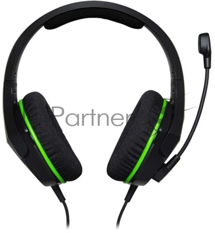 Проводная гарнитура HyperX CloudX Stinger Core черный/зеленый для: Xbox Series/One (4P5J9AA)