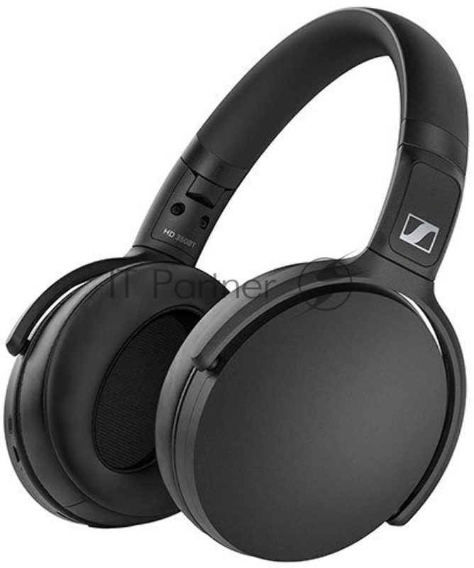 Наушники беспроводные Sennheiser Bluetooth 5.0, накладные складные закрытые 18-22000Гц, 108дБ, микрофон, до 30 часов работы, аудиокедеки: SBC, AAC, AptX™, AptX™ Low Latency, 508384