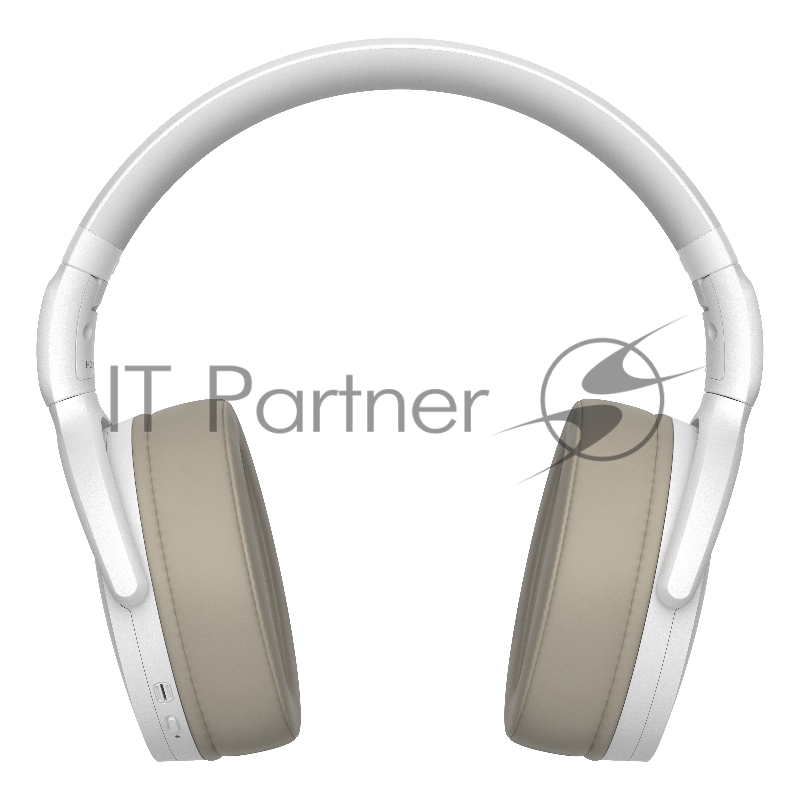 Наушники беспроводные Sennheiser Наушники беспроводные Sennheiser/ Bluetooth 5.0, накладные складные закрытые 18-22000Гц, 108дБ, микрофон, до 30 часов работы, аудиокедеки: SBC, AAC, AptX™, AptX™ Low Latency, белые, 508385