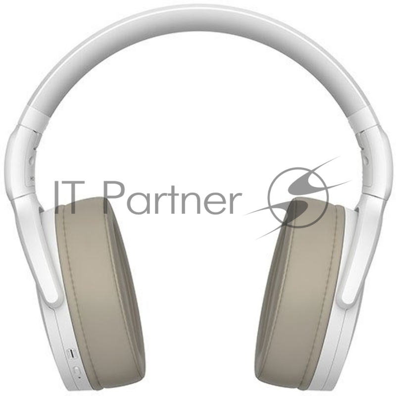 Наушники беспроводные Sennheiser Наушники беспроводные Sennheiser/ Bluetooth 5.0, накладные складные закрытые 18-22000Гц, 108дБ, микрофон, до 30 часов работы, аудиокедеки: SBC, AAC, AptX™, AptX™ Low Latency, белые, 508385