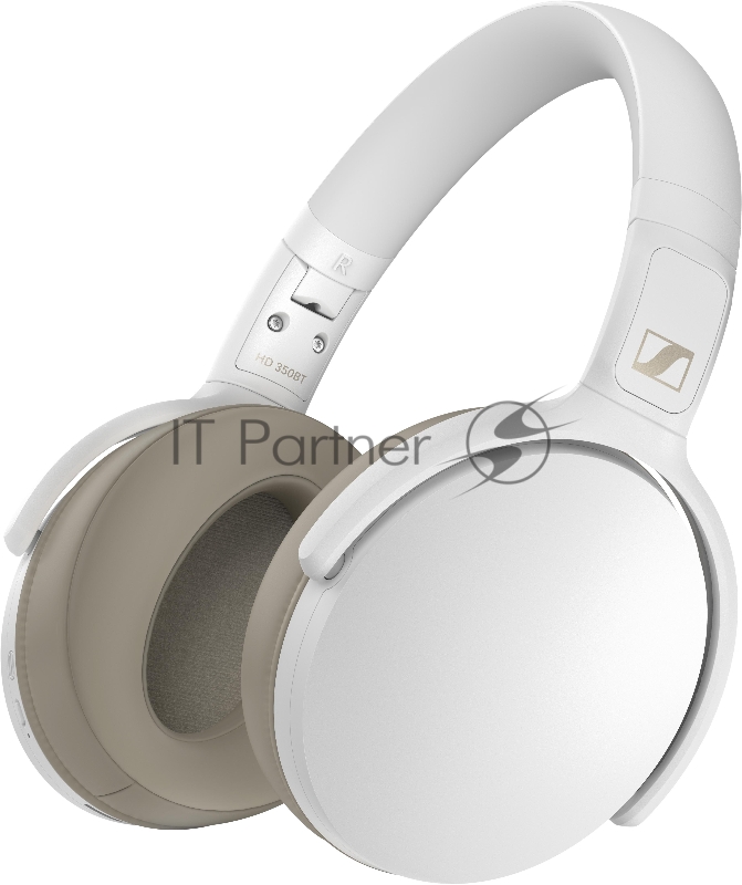 Наушники беспроводные Sennheiser Наушники беспроводные Sennheiser/ Bluetooth 5.0, накладные складные закрытые 18-22000Гц, 108дБ, микрофон, до 30 часов работы, аудиокедеки: SBC, AAC, AptX™, AptX™ Low Latency, белые, 508385