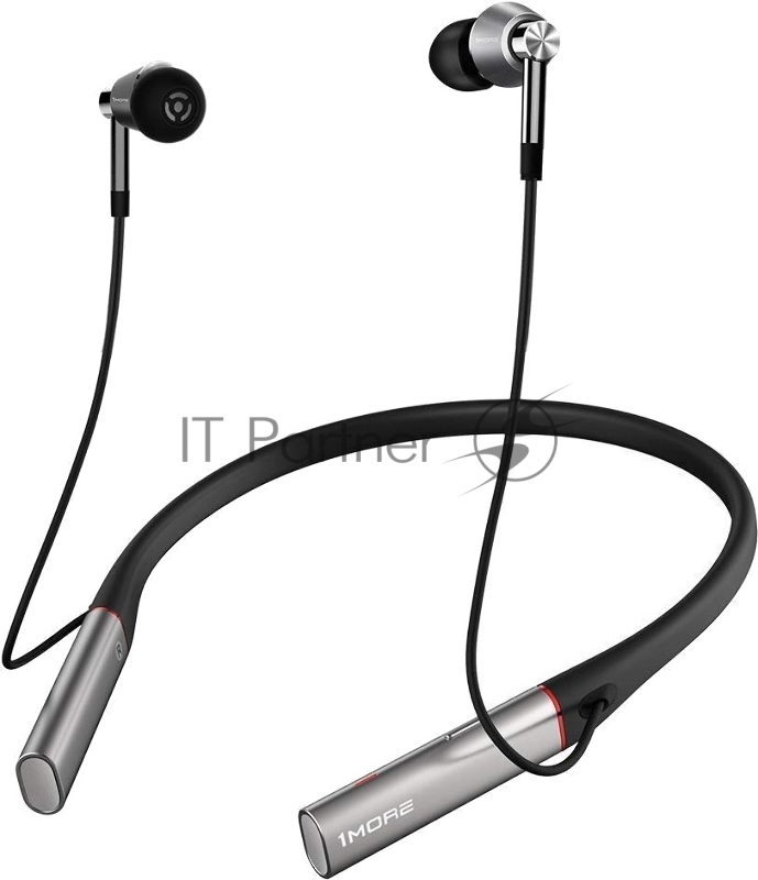 Наушники 1MORE E1001BT-Gray/Silver внутриканальные с микрофоном,20 - 40000 Гц,99 дБ,32 Ом,BT 4.2,Micro-USB