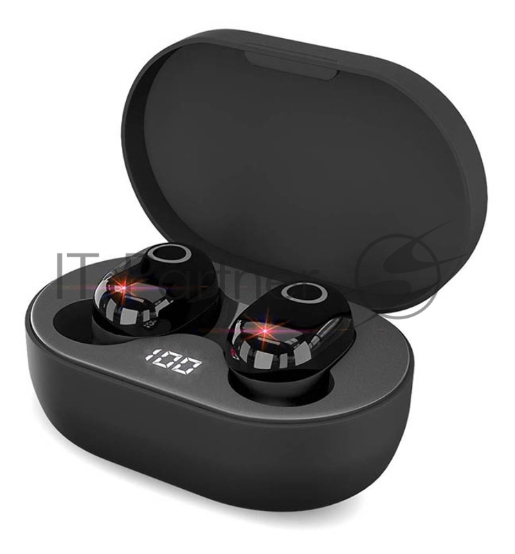 Наушники HIPER Беспроводные наушники HIPER TWS BRISE V2 White Bluetooth 5.0 гарнитура Li-Pol 2x80мАч+300мАч, LCD, белый