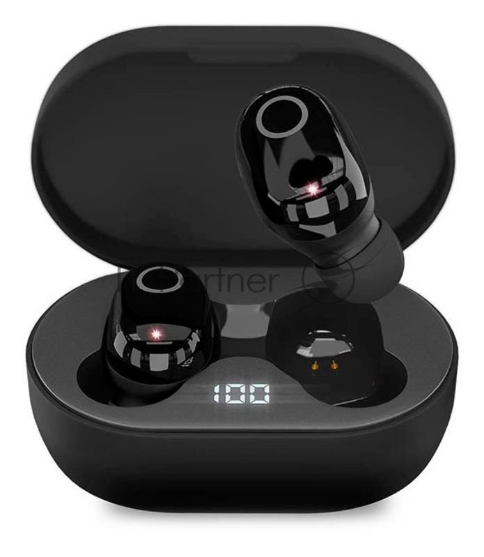 Наушники HIPER Беспроводные наушники HIPER TWS BRISE V2 White Bluetooth 5.0 гарнитура Li-Pol 2x80мАч+300мАч, LCD, белый