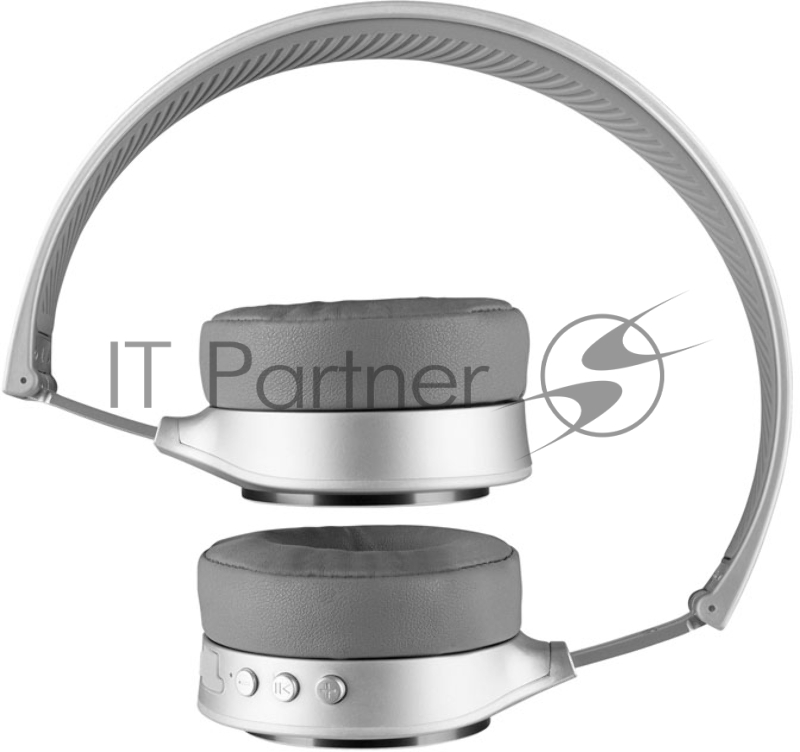 Беспроводные наушники с микрофоном AP-B580MV, серый (Bluetooth)