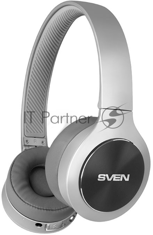 Беспроводные наушники с микрофоном AP-B580MV, серый (Bluetooth)