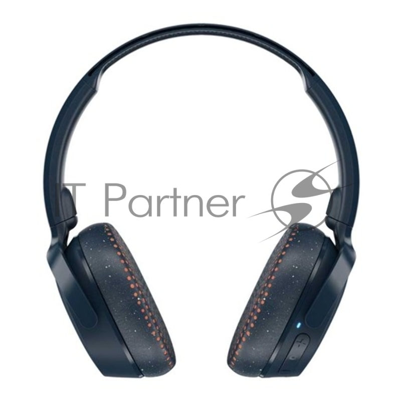 Наушники Skullcandy беспроводные накладные RIFF WIRELESS ON-EAR, сине-коралловые в крапинку