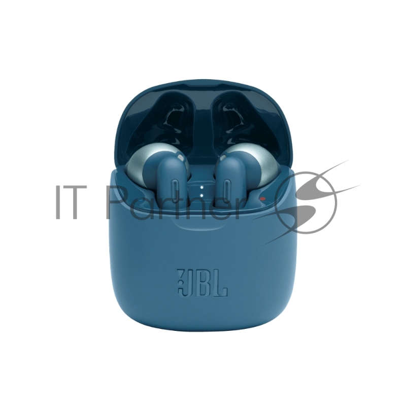 Гарнитура вкладыши JBL T225 TWS синий беспроводные bluetooth в ушной раковине (JBLT225TWSBLU)
