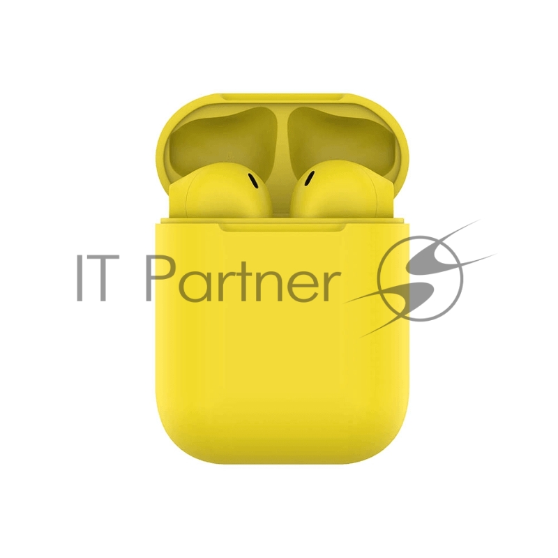 Наушники HIPER Беспроводные наушники HIPER TWS AIR Soft Bluetooth 5.0 гарнитура Li-Pol 2x50mAh+300mAh, Желтый