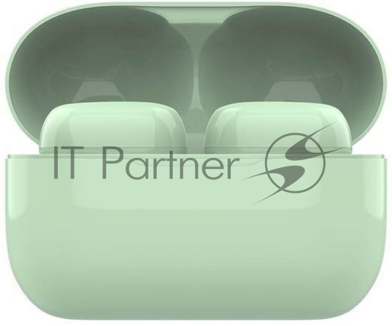 Наушники HIPER Беспроводные наушники HIPER TWS SAMUN Bluetooth 5.0 гарнитура Li-Pol 2x40mAh+300mAh, Зеленый