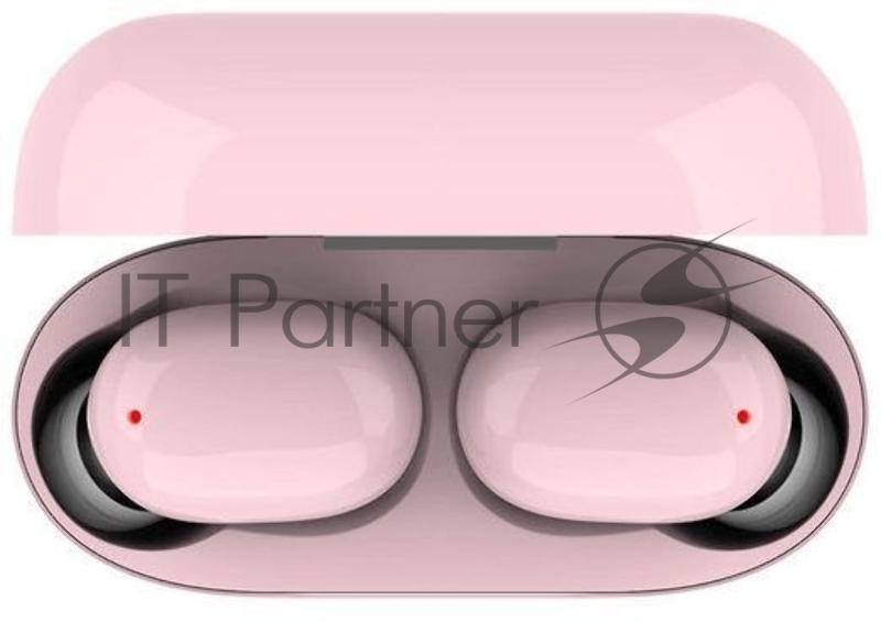 Наушники HIPER Беспроводные наушники HIPER TWS SAMUN Soft Bluetooth 5.0 гарнитура Li-Pol 2x40mAh+300mAh, Розовый
