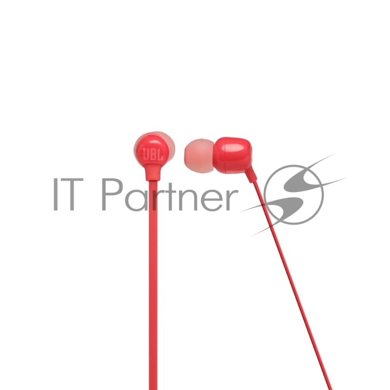 Наушники JBL Беспроводная гарнитура JBL T115BT, коралловая