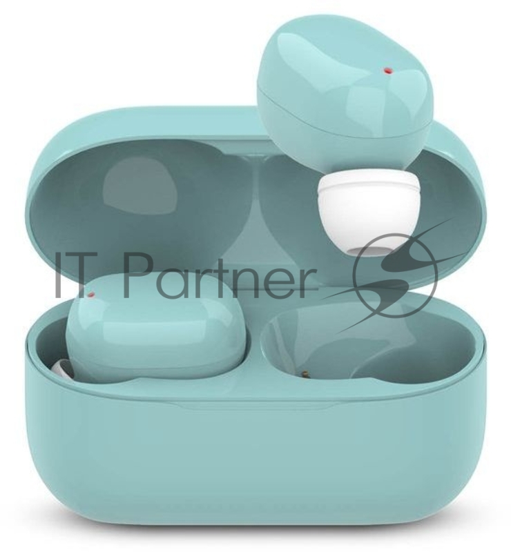 Наушники Hiper TWS SAMUN Blue Bluetooth 5.0 гарнитура Li-Pol 2x40mAh+300mAh, голубой