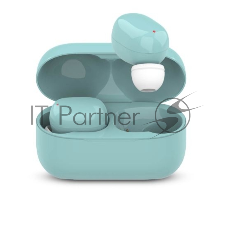 Наушники Hiper TWS SAMUN Blue Bluetooth 5.0 гарнитура Li-Pol 2x40mAh+300mAh, голубой