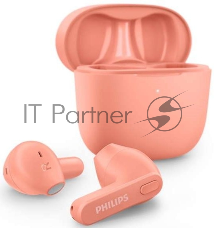 Полностью беспроводные вкладыши с мик/Bluetooth 5.1/время работы 6 ч/3 доп заряда в кейсе/авто подкл и отк/smart pairin/вкладыши/красный