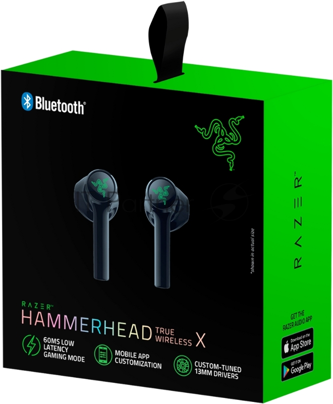 Гарнитура Razer Hammerhead True Wireless X Earbuds