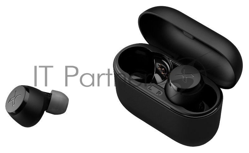 Гарнитура вкладыши Edifier X3 черный беспроводные bluetooth в ушной раковине (X3 (TYPE-C))