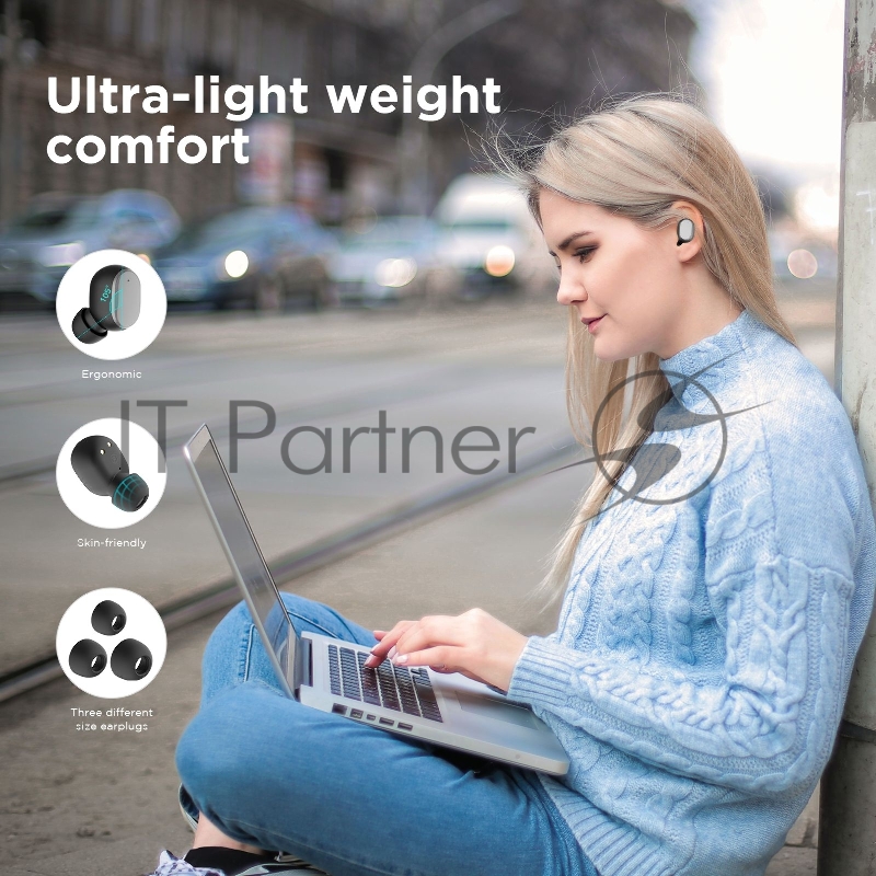 Гарнитура вкладыши HTC TWS3 True Wireless Earbuds 2 черный беспроводные bluetooth в ушной раковине