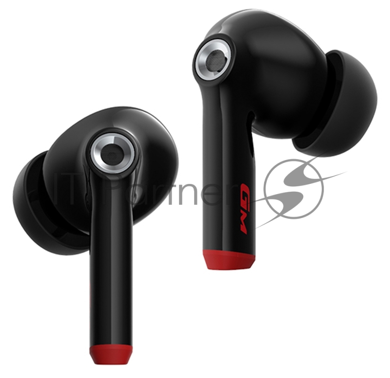 Наушники с микрофоном Edifier GM3 черный вкладыши BT в ушной раковине
