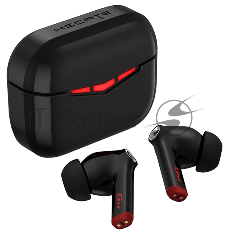 Наушники с микрофоном Edifier GM3 черный вкладыши BT в ушной раковине