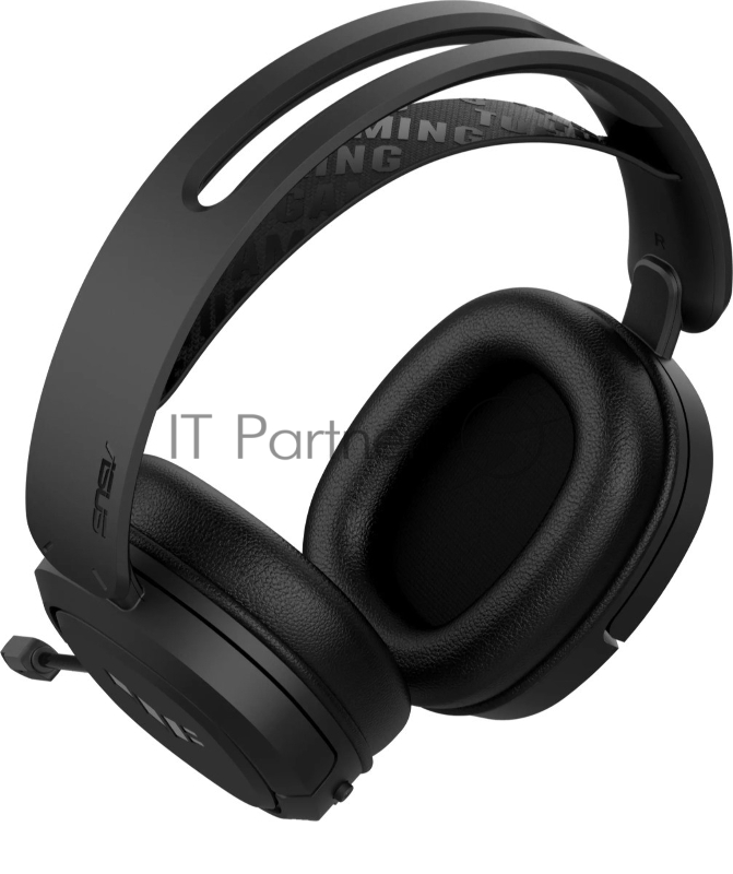 Игровые наушники ASUS TUF Gaming H1 WL чёрные (2.4 ГГц, 7.1 виртуально, 40мм, неодимовые магниты, 32 Ом, 20~20000 Гц, микрофон, USB-C, PC, Mac, PS4, Nintendo Switch, Xbox One, 90YH0391-B3UA00)